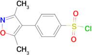 4-(3,5-dimethyl-4-isoxazolyl)benzenesulfonyl chloride