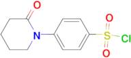 4-(2-oxo-1-piperidinyl)benzenesulfonyl chloride