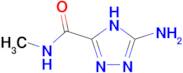 3-amino-N-methyl-1H-1,2,4-triazole-5-carboxamide