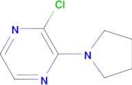 2-chloro-3-(1-pyrrolidinyl)pyrazine