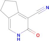 3-oxo-3,5,6,7-tetrahydro-2H-cyclopenta[c]pyridine-4-carbonitrile