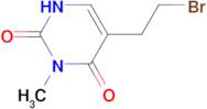 5-(2-bromoethyl)-3-methyl-2,4(1H,3H)-pyrimidinedione