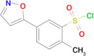 5-(5-isoxazolyl)-2-methylbenzenesulfonyl chloride