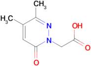 (3,4-dimethyl-6-oxo-1(6H)-pyridazinyl)acetic acid