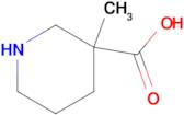 3-methyl-3-piperidinecarboxylic acid