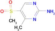 4-methyl-5-(methylsulfonyl)-2-pyrimidinamine