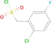 (2-chloro-5-fluorophenyl)methanesulfonyl chloride