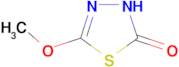 5-methoxy-1,3,4-thiadiazol-2-ol