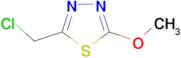 2-(chloromethyl)-5-methoxy-1,3,4-thiadiazole