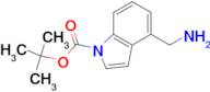 tert-butyl 4-(aminomethyl)-1H-indole-1-carboxylate