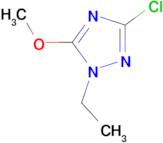 3-chloro-1-ethyl-5-methoxy-1H-1,2,4-triazole