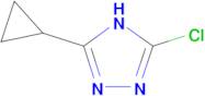 5-chloro-3-cyclopropyl-1H-1,2,4-triazole