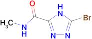 3-bromo-N-methyl-1H-1,2,4-triazole-5-carboxamide