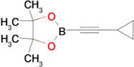 2-(cyclopropylethynyl)-4,4,5,5-tetramethyl-1,3,2-dioxaborolane