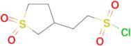 2-(1,1-dioxidotetrahydro-3-thienyl)ethanesulfonyl chloride