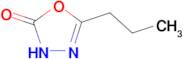 5-propyl-1,3,4-oxadiazol-2-ol