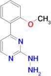 2-hydrazino-4-(2-methoxyphenyl)pyrimidine