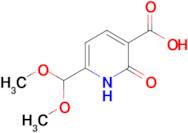 6-(dimethoxymethyl)-2-hydroxynicotinic acid