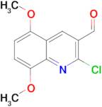 2-chloro-5,8-dimethoxy-3-quinolinecarbaldehyde