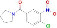 1-(4-Chloro-3-nitrobenzoyl)pyrrolidine