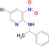 5-bromo-3-nitro-N-(1-phenylethyl)-2-pyridinamine