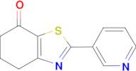 2-(3-pyridinyl)-5,6-dihydro-1,3-benzothiazol-7(4H)-one