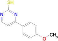 4-(4-methoxyphenyl)-2-pyrimidinethiol