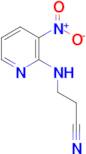 3-[(3-nitro-2-pyridinyl)amino]propanenitrile