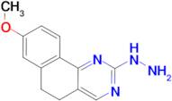 2-hydrazino-8-methoxy-5,6-dihydrobenzo[h]quinazoline