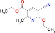 ethyl 5-cyano-6-ethoxy-2-methylnicotinate