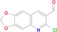 6-chloro[1,3]dioxolo[4,5-g]quinoline-7-carbaldehyde