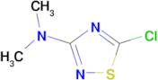 5-chloro-N,N-dimethyl-1,2,4-thiadiazol-3-amine