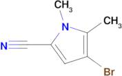 4-bromo-1,5-dimethyl-1H-pyrrole-2-carbonitrile