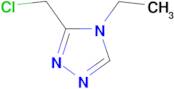 3-(chloromethyl)-4-ethyl-4H-1,2,4-triazole