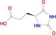 3-[(4S)-2,5-dioxo-4-imidazolidinyl]propanoic acid