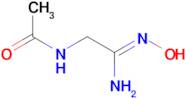 N-[(2Z)-2-amino-2-(hydroxyimino)ethyl]acetamide