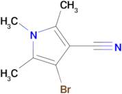 4-bromo-1,2,5-trimethyl-1H-pyrrole-3-carbonitrile