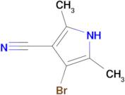 4-bromo-2,5-dimethyl-1H-pyrrole-3-carbonitrile