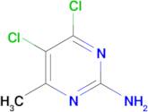 4,5-dichloro-6-methyl-2-pyrimidinamine