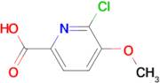 6-chloro-5-methoxy-2-pyridinecarboxylic acid