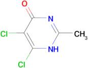 5,6-dichloro-2-methyl-4-pyrimidinol