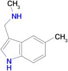 N-methyl-1-(5-methyl-1H-indol-3-yl)methanamine