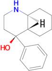 rac-(4S,4aS,8aS)-4-phenyldecahydro-4-quinolinol