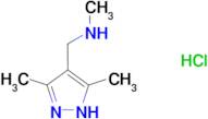 [(3,5-dimethyl-1H-pyrazol-4-yl)methyl]methylamine hydrochloride