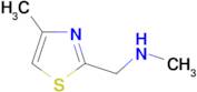 N-methyl-1-(4-methyl-1,3-thiazol-2-yl)methanamine