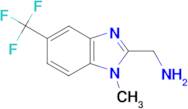1-[1-methyl-5-(trifluoromethyl)-1H-benzimidazol-2-yl]methanamine