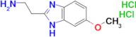 [2-(6-methoxy-1H-benzimidazol-2-yl)ethyl]amine dihydrochloride