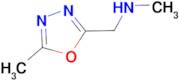 N-methyl-1-(5-methyl-1,3,4-oxadiazol-2-yl)methanamine