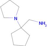 1-[1-(1-pyrrolidinyl)cyclopentyl]methanamine