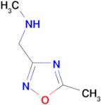 N-methyl-1-(5-methyl-1,2,4-oxadiazol-3-yl)methanamine